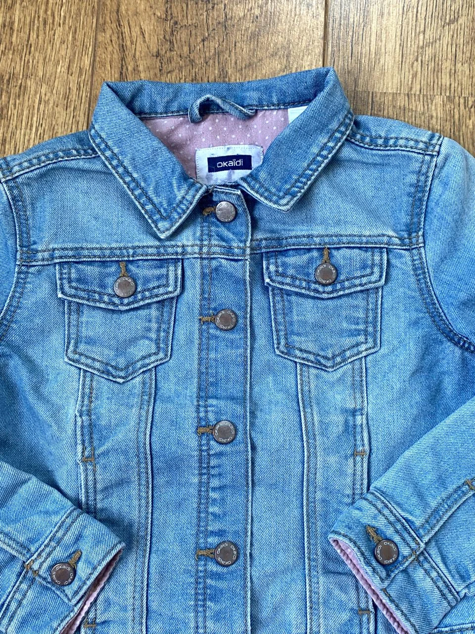 OKAÏDI spijkerjas 6 jaar hemelsblauw – Licht denim, tijdloze stijl – photo 2